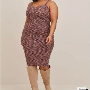 Torrid Midi Spacedye Tank Dress